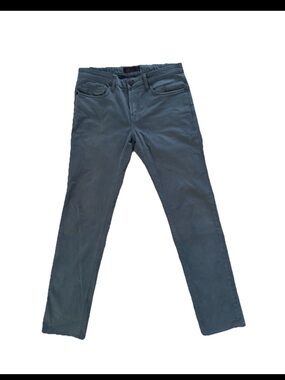 J Brand Men's Slim Jeans Size 32x34 Slate Gray Blue Stretch Cotton Mix